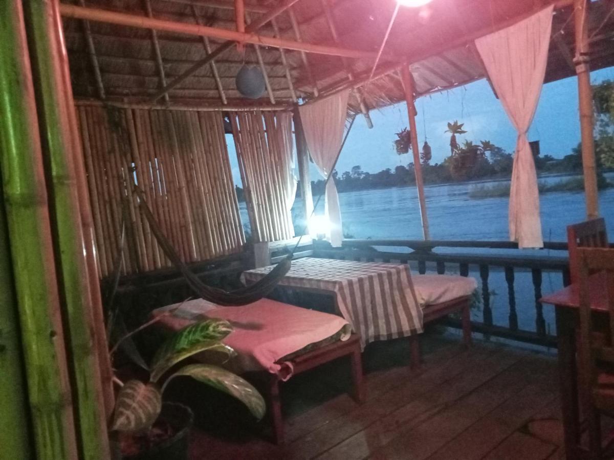 Champa Guesthouse Muang Không Buitenkant foto