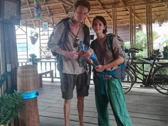 Champa Guesthouse Muang Không Buitenkant foto