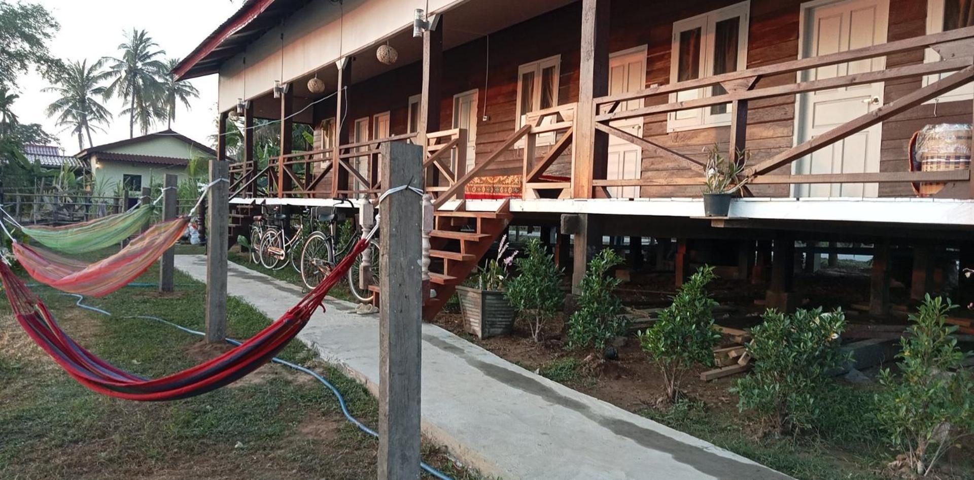 Champa Guesthouse Muang Không Buitenkant foto